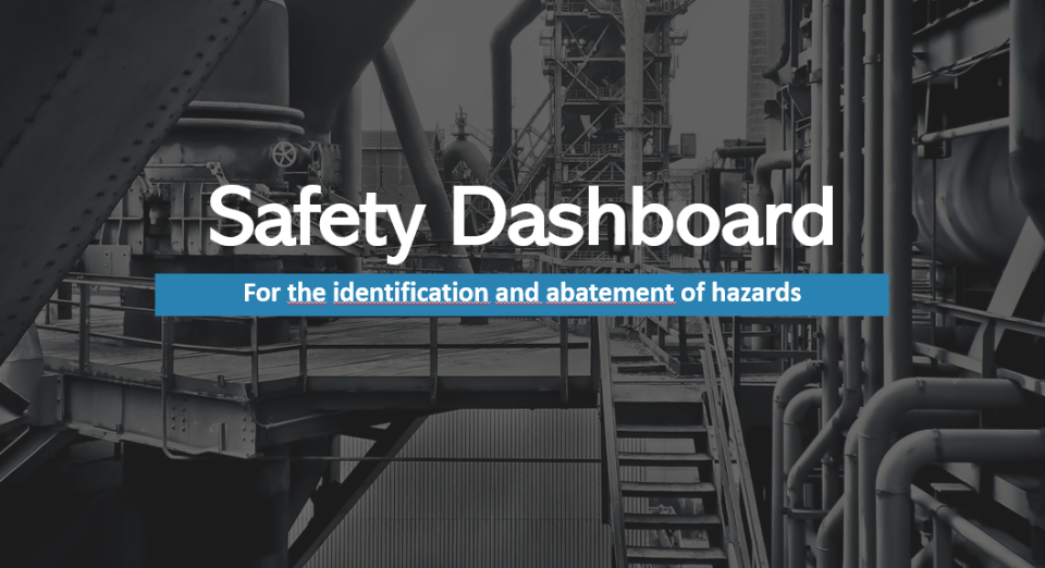 screenshot of Safety Dashboard